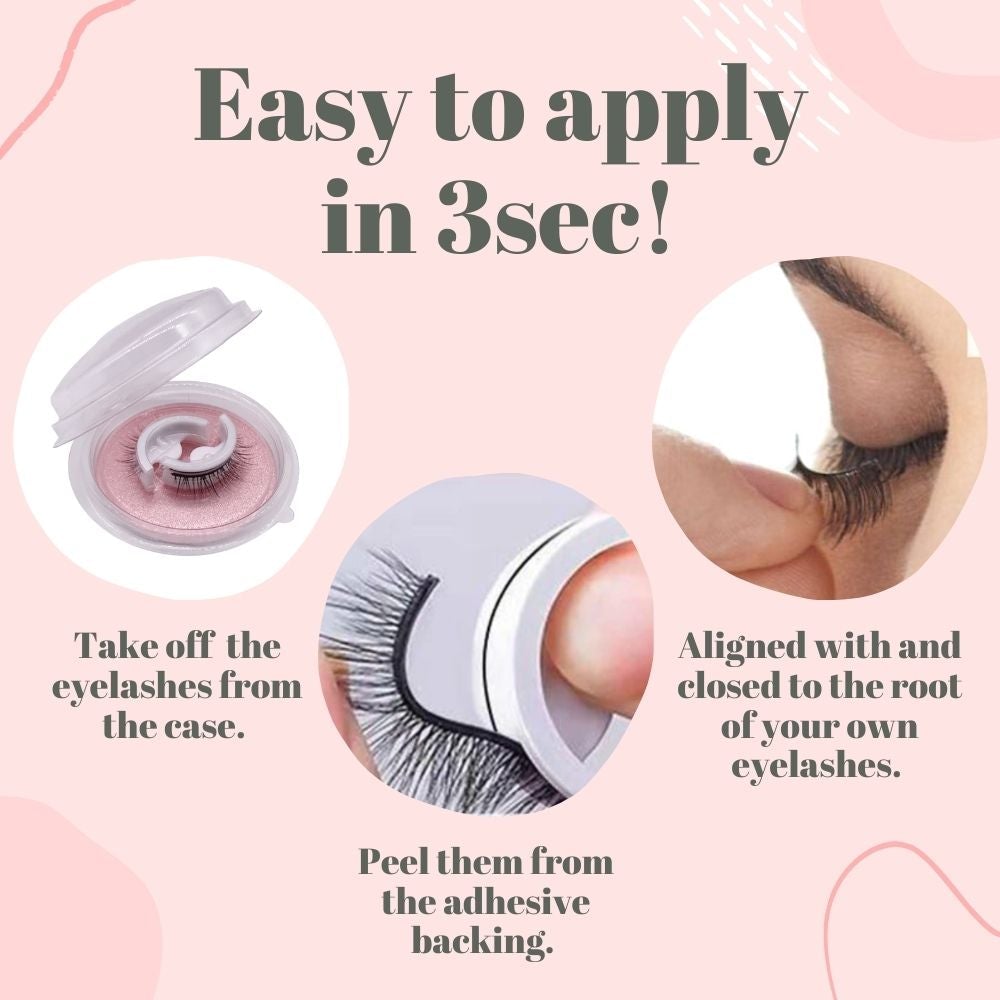 EasyLash™ Self Adhesive Reusable Eyelashes