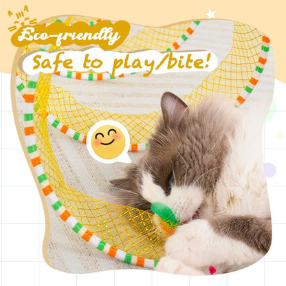 Self-play Cat Hunting Spiral Tunnel Fridysee Toy