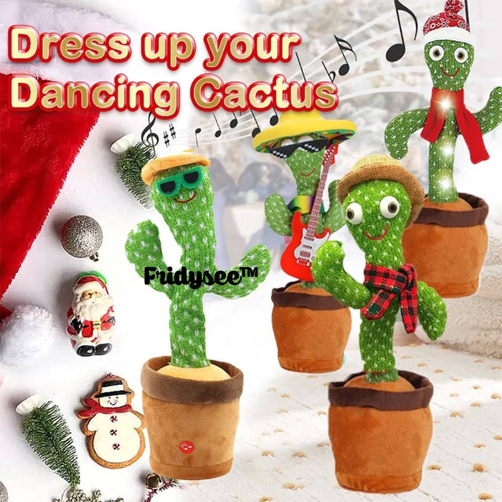 Fridysee Dancing Talking Cactus Plush Toy