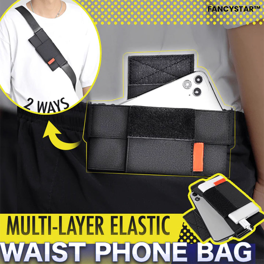 FancyStar™ Elastic Waist Phone Bag